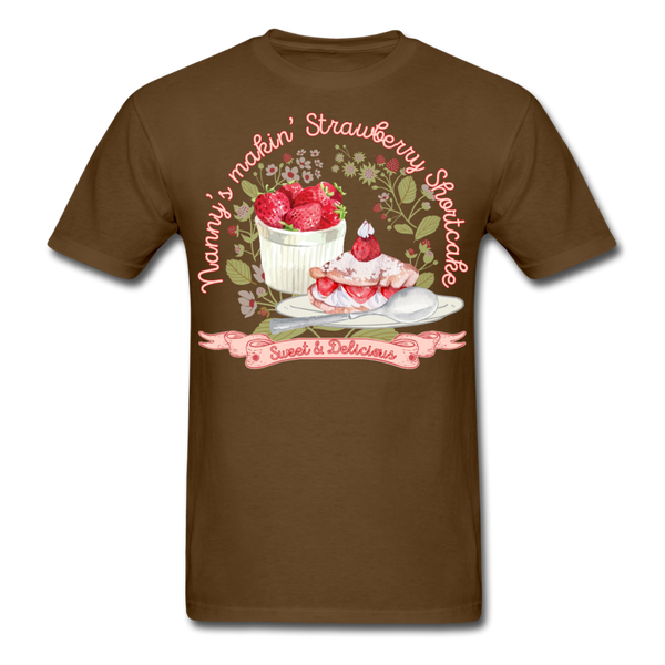 Strawberry Shortcake Unisex Classic T-Shirt - brown