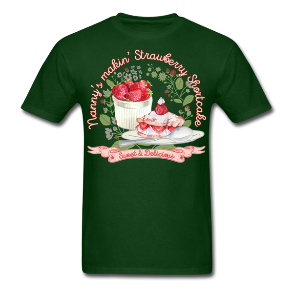 Strawberry Shortcake Unisex Classic T-Shirt - forest green