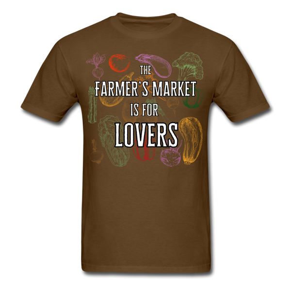 Farmer's Market Unisex Classic T-Shirt - brown