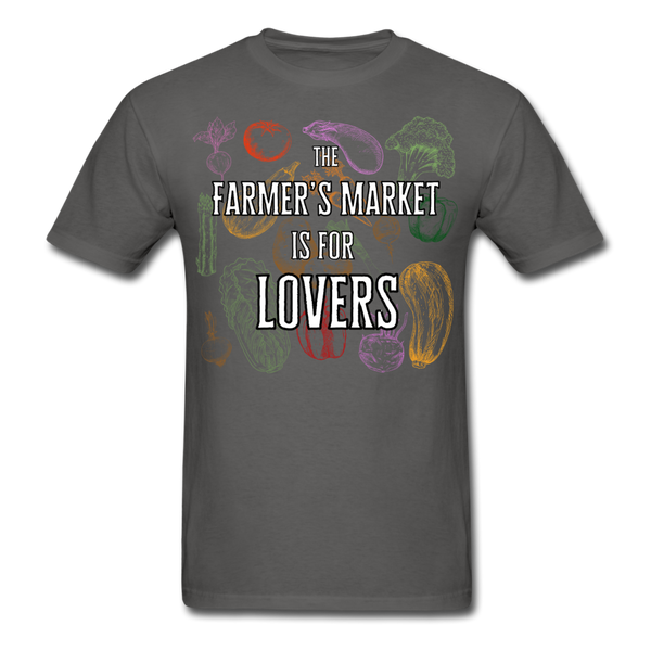 Farmer's Market Unisex Classic T-Shirt - charcoal
