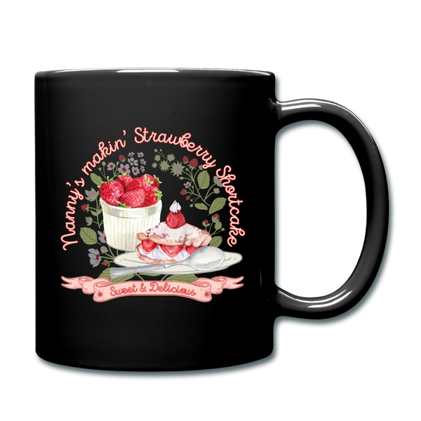 Strawberry Shortcake Full Color Mug - black