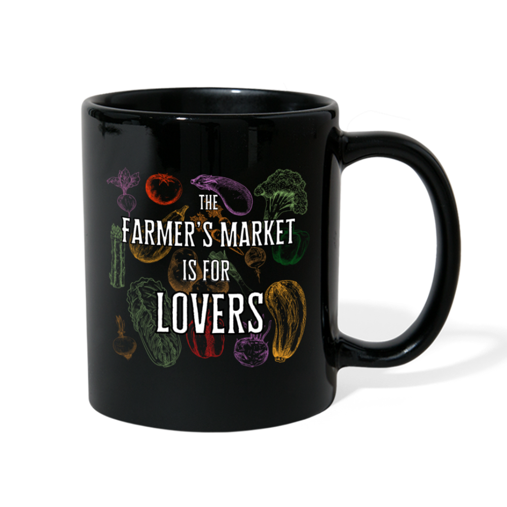 Farmer's Market Full Color Mug - black
