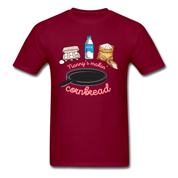 Cornbread Unisex Classic T-Shirt - burgundy