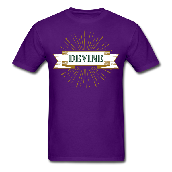 Devine Unisex Classic T-Shirt - purple