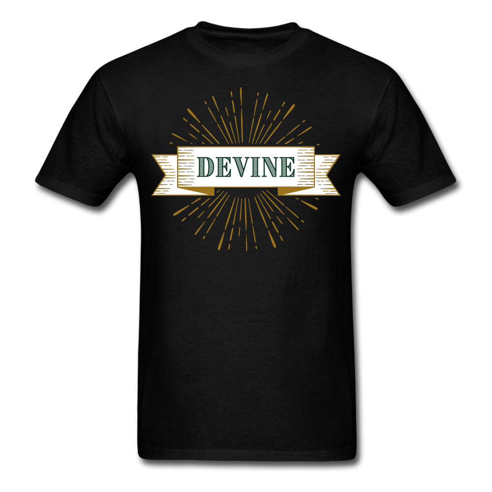 Devine Unisex Classic T-Shirt - black