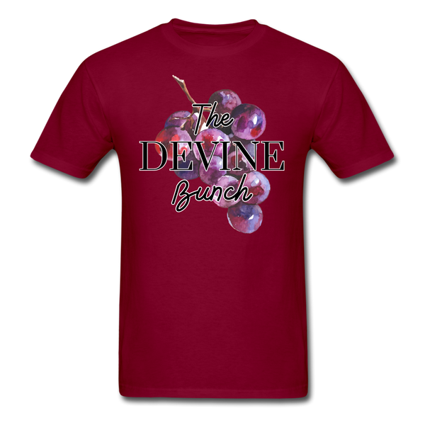 Devine Unisex Classic T-Shirt - burgundy