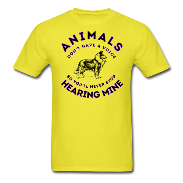 Animals Unisex Classic T-Shirt - yellow
